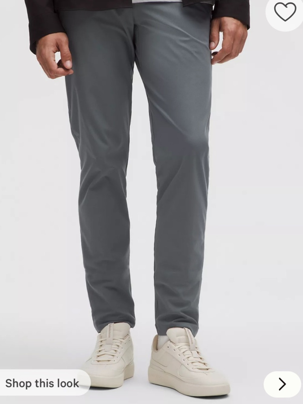 LuluLemon Mens Pants ABC Slim-Fit Trouser 30L Warpstreme Size 32